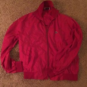 Large vintage izod Lacoste windbreaker